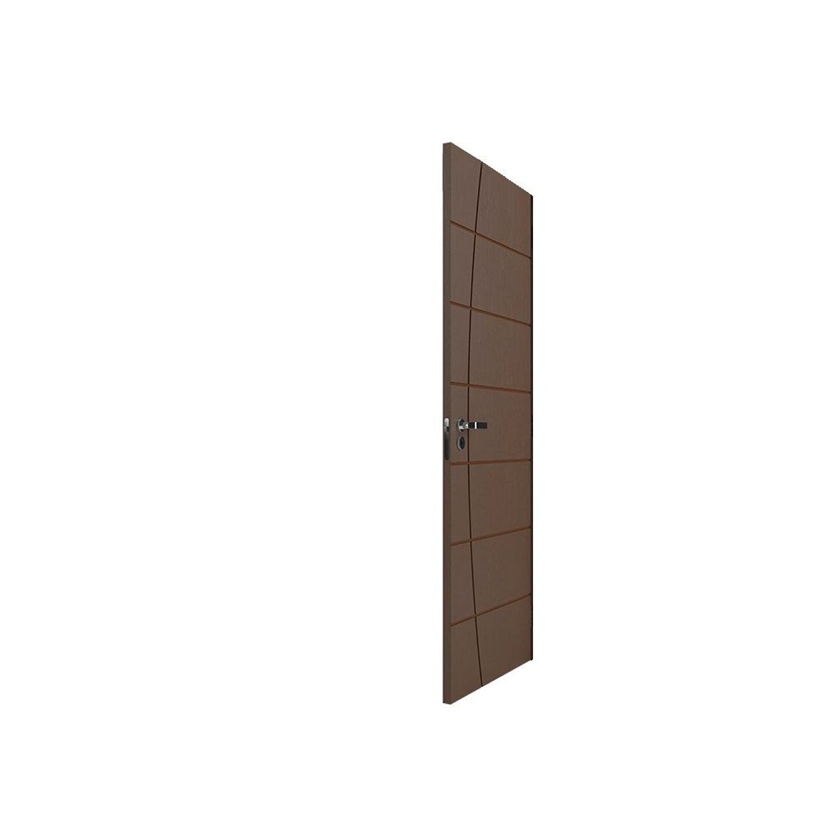 Folha de Porta Frisada Madeira Solida MDP Ipê Acabado 210x82x3,5cm Elegance, marca Vert - Foto Principal