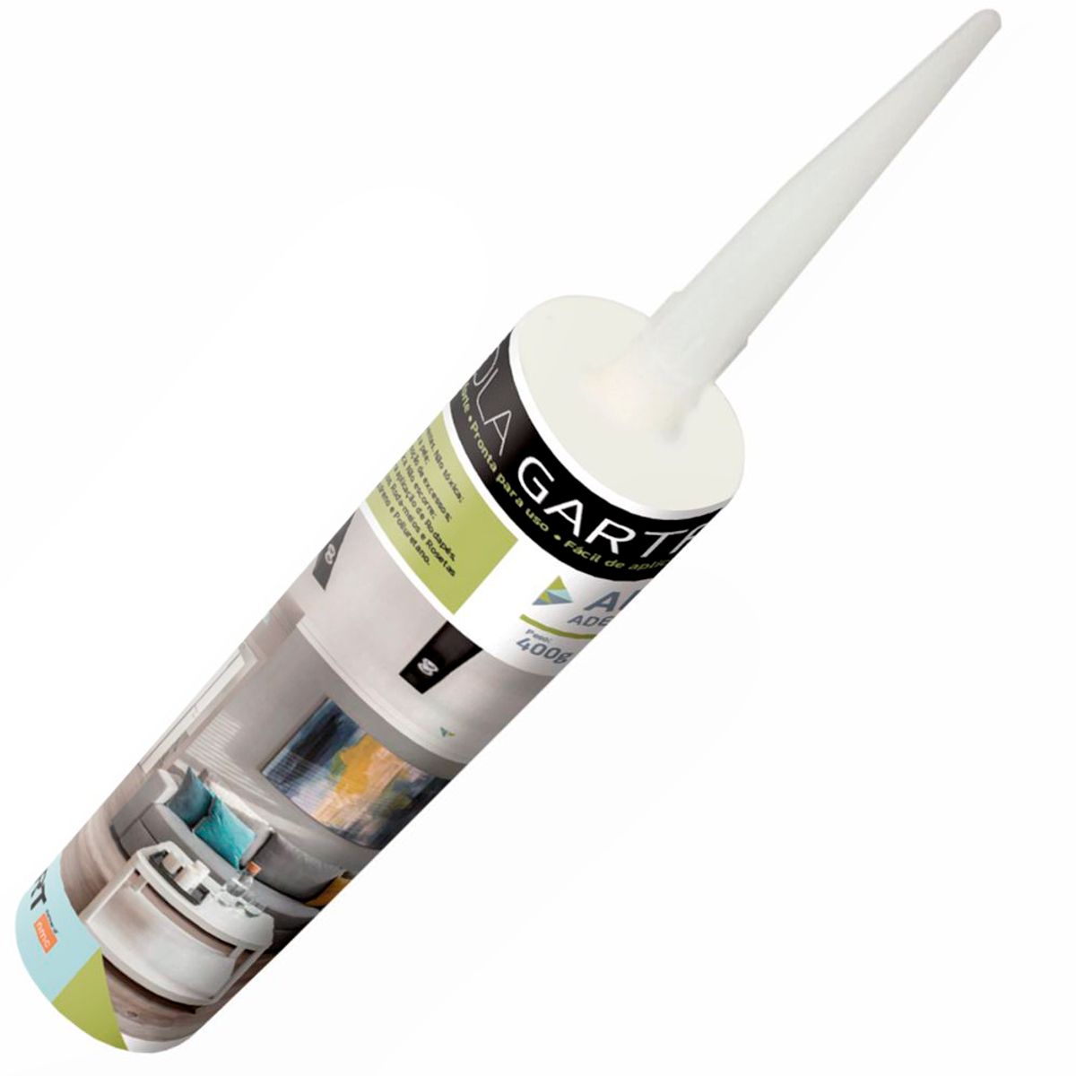 Cola a Base D'água CMN400 400g Branco, marca Gart - Foto Principal