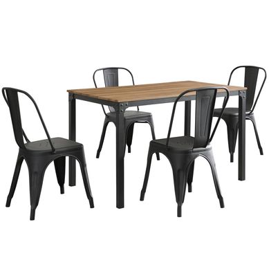Conjunto Mesa de Jantar Tolix com 5 Peas