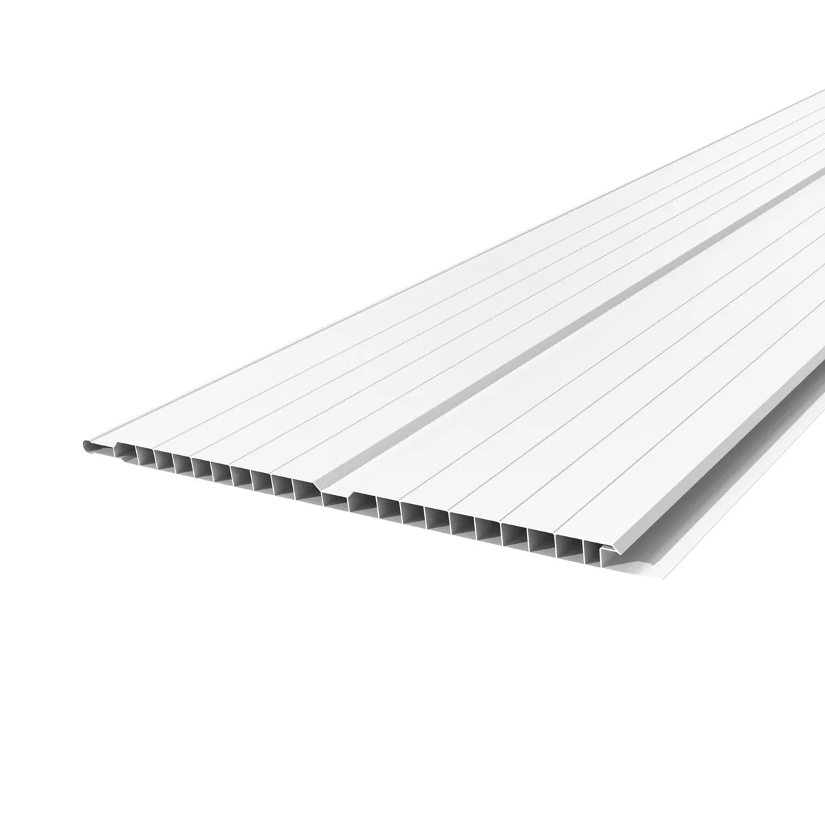 Forro Duplo 8mm Barra com 5M Branco Permatti, marca Permatti - Foto Principal
