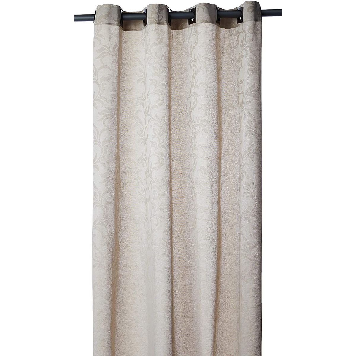 Cortina 180x260cm Jacquard Floryl Bege Branyl, marca Branyl - Foto Principal