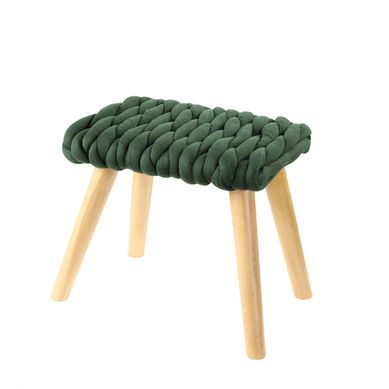 Puff Tranado Verde Just Home Collection