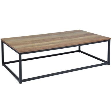 Mesa de Centro Retangular Dark Wood