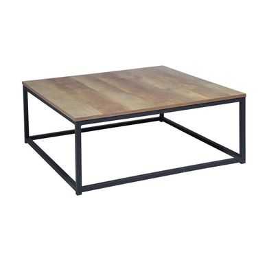 Mesa de Centro Quadrada Dark Wood