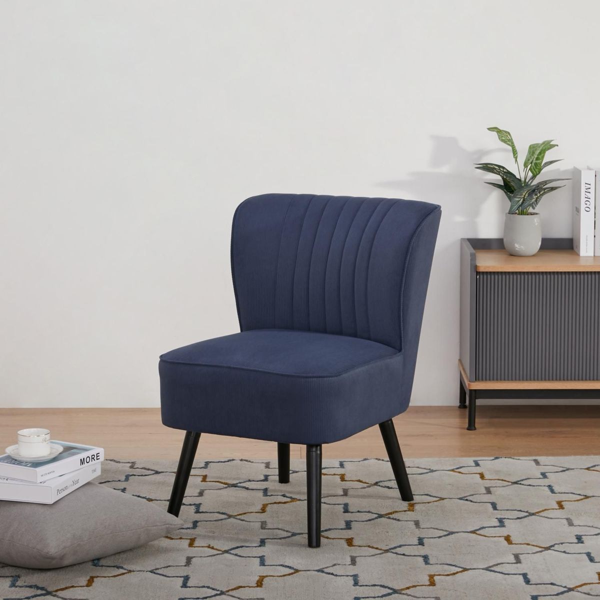 Poltrona Shell Just Home Collection, marca Just Home Collection - Foto 2