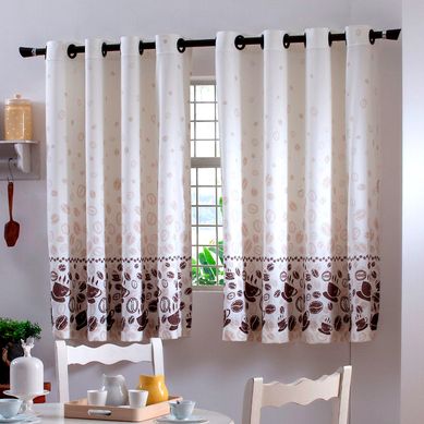 Cortina Cozinha Kitchen 1,20X2,00 Caf