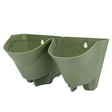 Kit de 2 vasos para parede