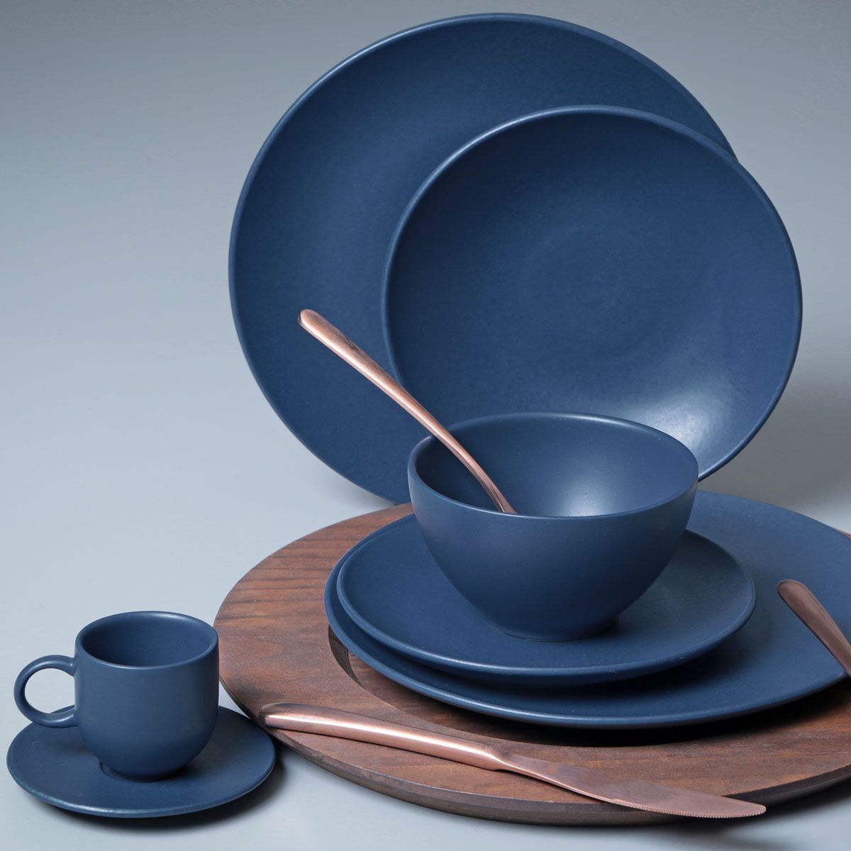 Prato Sobremesa Coup Stoneware Boreal 19,4cm Porto Brasil, marca Porto Brasil - Foto 2