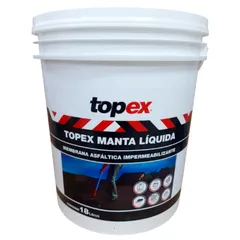 Manta Líquida Preto Balde 18 Litros Topex
