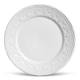 Prato Raso Madeleine 26cm Branco Porto Brasil