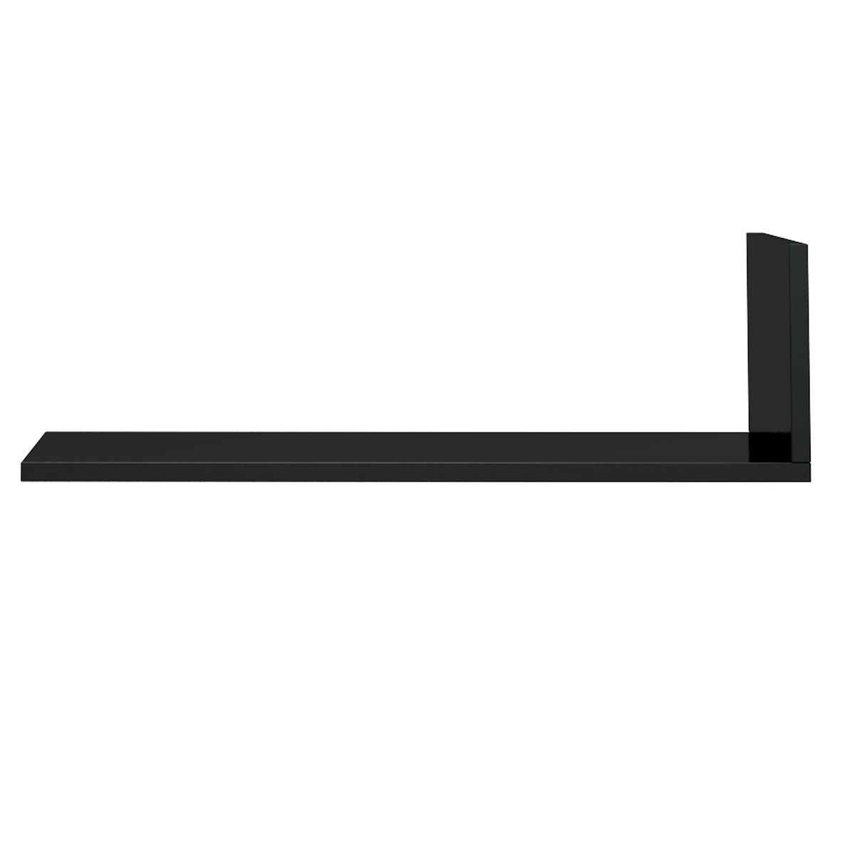 Prateleira com Suporte em L Preto, marca Multivisão - Foto Principal