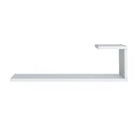 Prateleira com Suporte em J Branco