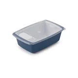 Travessa Duo 360 Com Tampa 350Ml 15,8cmx10,3cmx4,8cm Plasutil