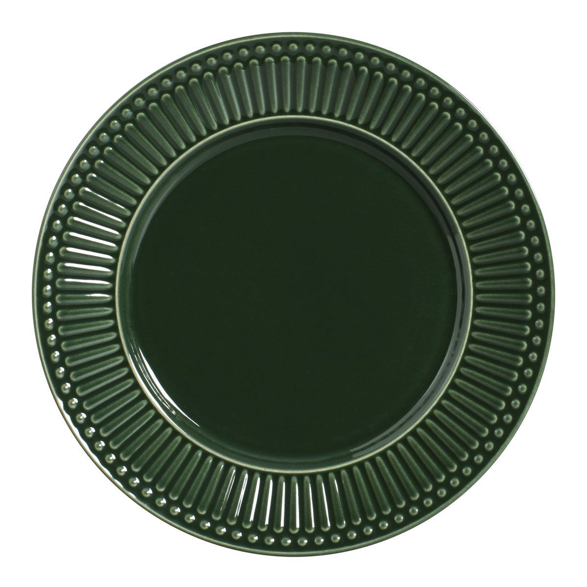 Prato Raso Roma 26cm Botânico Verde Porto Brasil, marca Porto Brasil - Foto Principal