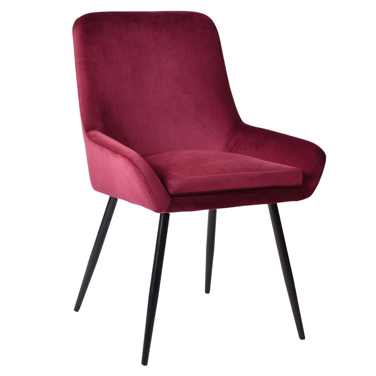 Cadeira de Jantar Velvet Vermelho, marca Just Home Collection - Foto Principal