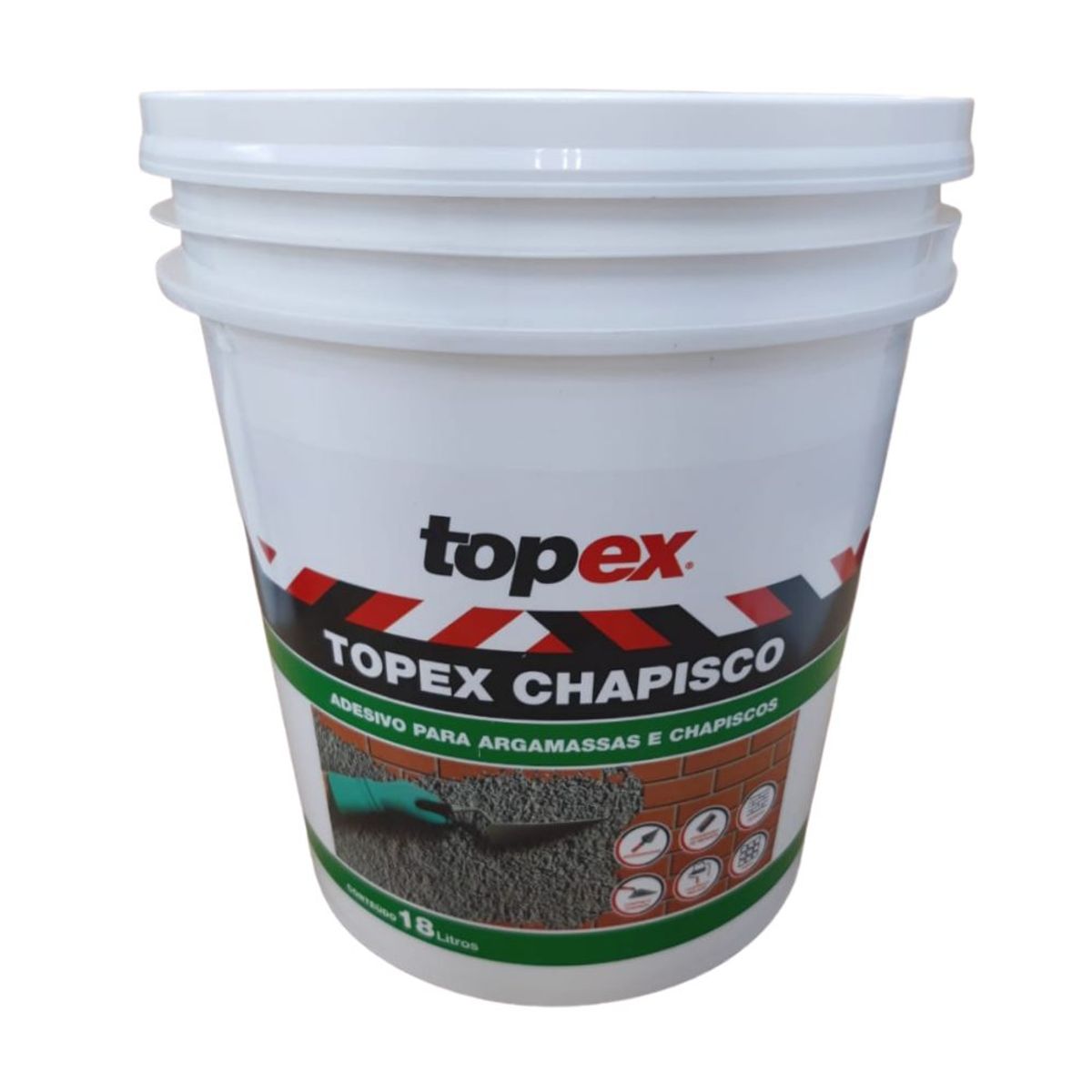 Aditivo para Chapisco Balde 18 Litros Topex, marca Topex - Foto Principal