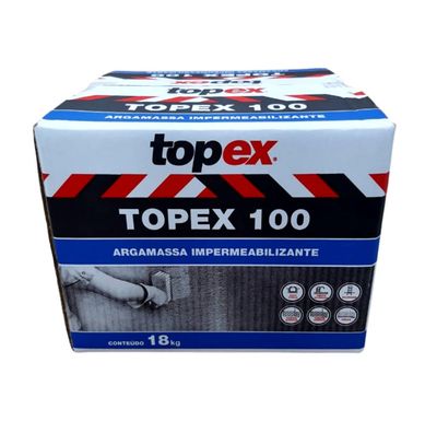 Argamassa Polimrica Semi Flexvel 100 Caixa 18 kg Topex