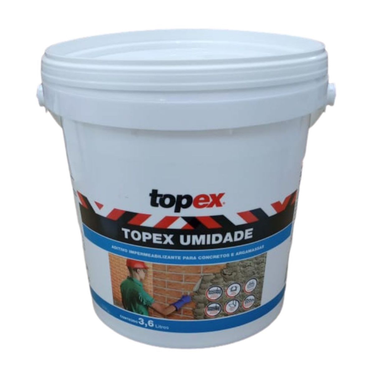 Aditivo Impermeabilizante Umidade Galão 3,6 Litros Topex, marca Topex - Foto Principal
