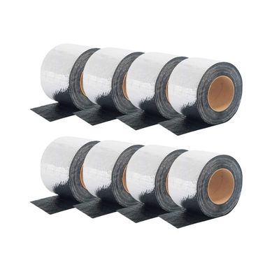 Kit com 8 Fitas Asfalticas Multiuso Alumnio 10cm