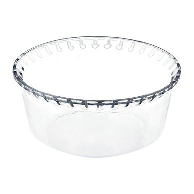 Forma para Sufl Redonda Marinex Vidro Temperado 2,4 litros Incolor