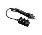 Extensao Multipla Cabo Pp 3X0,75 - 3 Metros - 10 Amperes
