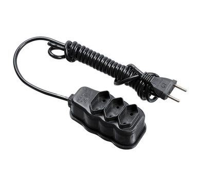 Extensao Multipla Cabo Pp 2X0,75 - 2 Metros - 10 Amperes