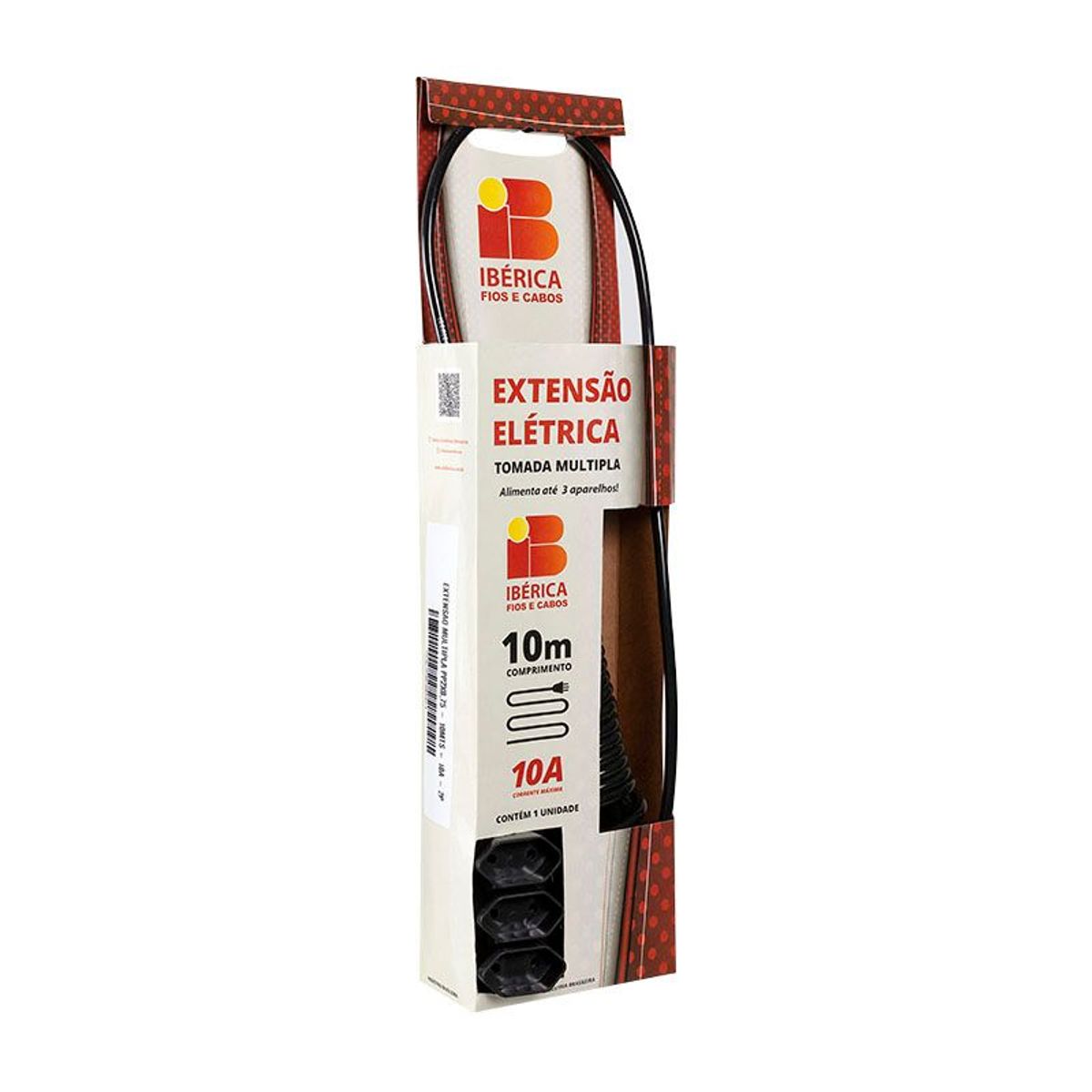 Extensao Multipla Cabo Pp 2X0,75 - 10 Metros - 10 Amperes, marca Iberica Fios E Cabos - Foto 2