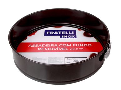 Assadeira com Fundo Removvel 26cm