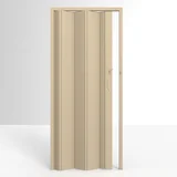 Porta Sanfonada Std 210X85cm Bege Liso Permatti
