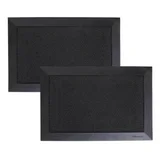 Combo com 2 Tapetes Sanitizantes Max 38X58Cm Preto