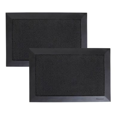 Combo com 2 Tapetes Sanitizantes Max 38X58Cm Preto