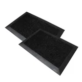 Combo com 2 Tapetes Sanitizantes Max PT 38x58cm Kapazi