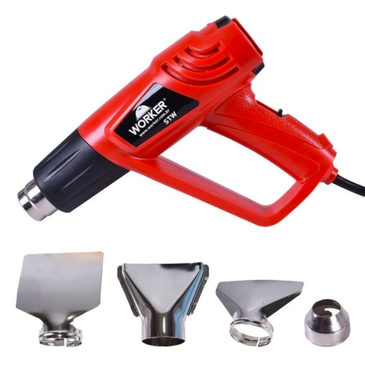Soprador Térmico 220V 1800W, marca Worker - Foto Principal