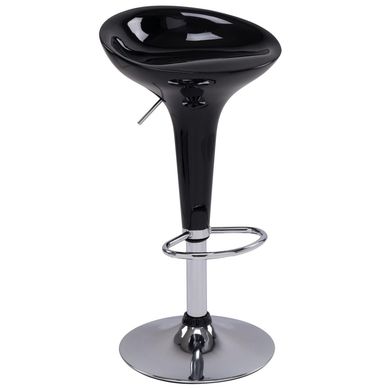 Banqueta Bar Tulipa Preto