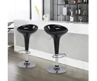 Banqueta Bar Tulipa Preto