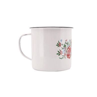 Caneca Esmaltada Estampada 6cm