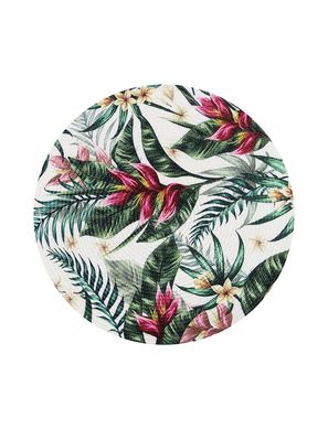Jogo Americano Design Flor de Hibisco 38cm 1 Unidade