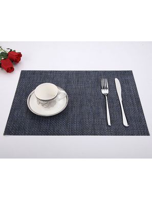 Jogo Americano Pvc Avulso30x45cm Azul