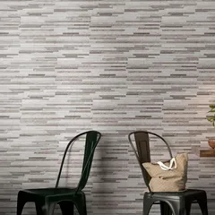 Revestimento Tróia Bold Rústico 31x54cm Cinza Caixa com 1,51m² Savane