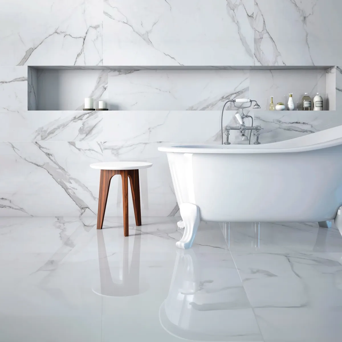Porcelanato Place Acetinado 120x120cm 1,44m² Eliane, marca Eliane - Foto Principal
