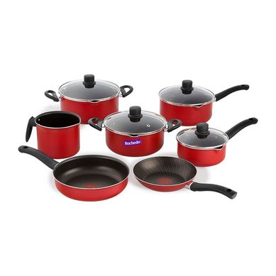 Conjunto de Panelas Smart Vermelho Rochedo