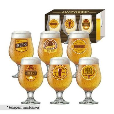 Luva Happy Hour Taa Beer Master Com 6 Peas