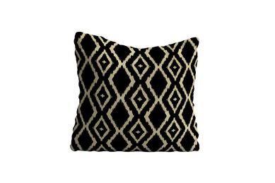 Almofada Linho Natural Desert XIII 42x42 cm Preto