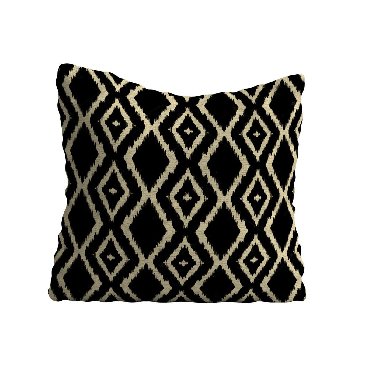 Almofada Linhão Natural Desert XIII 42x42 cm Preto, marca Just Home Collection - Foto Principal