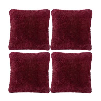 Combo com 4 Almofadas Roma 40x40cm Vermelho