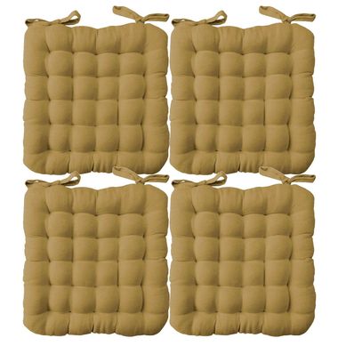 Combo com 4 Futons Suede 40x40cm Bege
