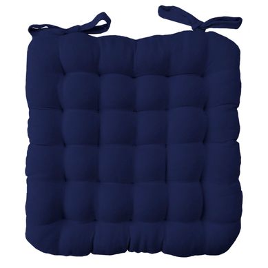 Futon Suede 40x40 cm Azul Marinho