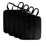 Kit Futon 4 Peças 38x38cm Preto