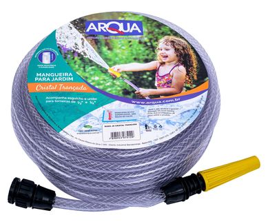 Mangueira para Jardim Flexivel CJ14018 Arqua Incolor 1/2