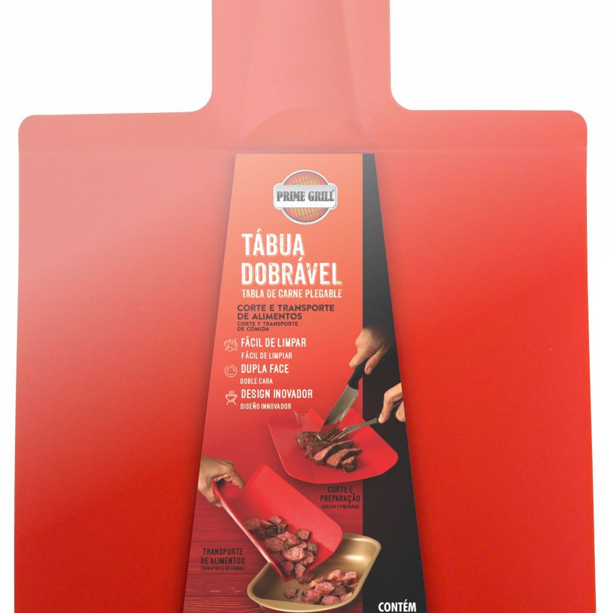 Tábua dobrável Prime Grill, marca Prime Grill - Foto Principal